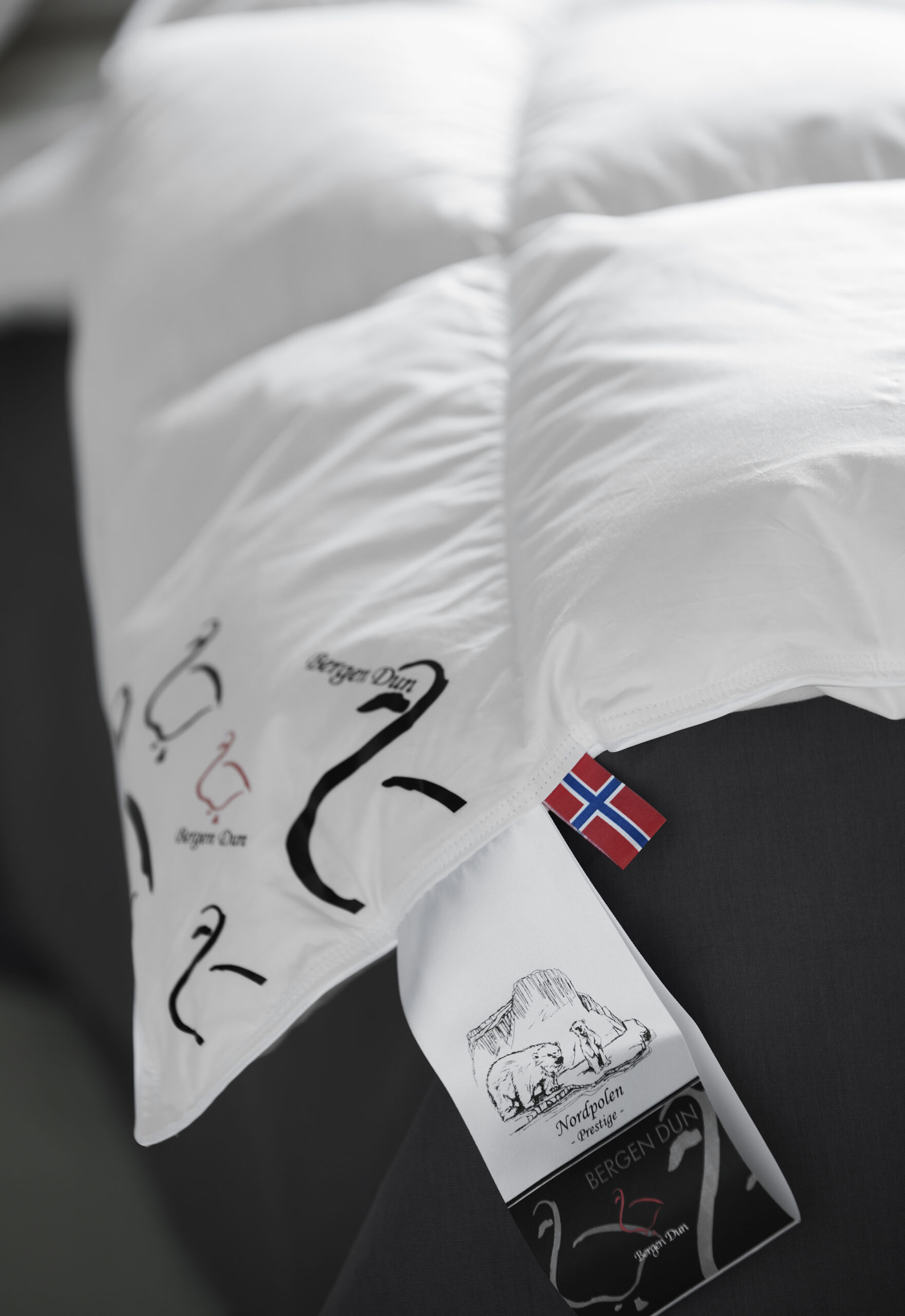 Nordpolen edderduns- og moskusdunsdyne fra Bergen Dun